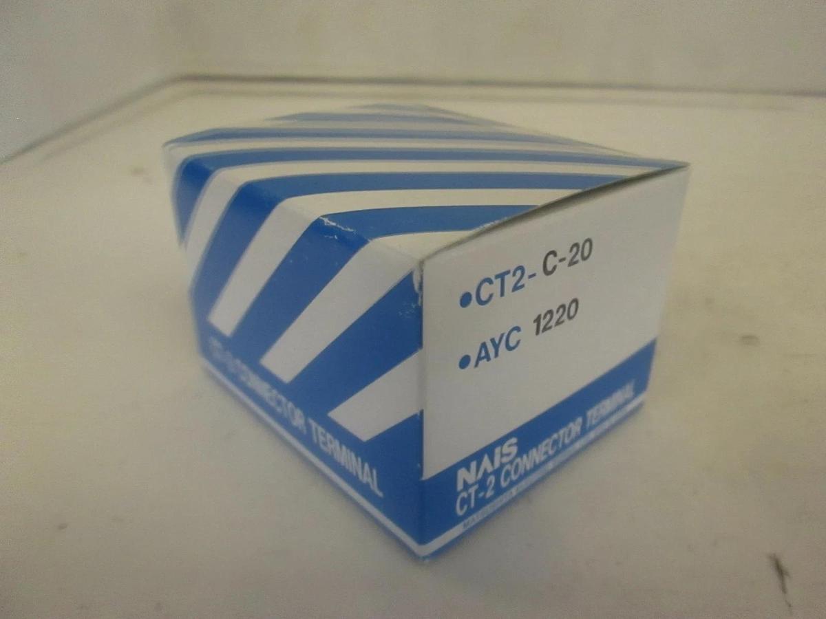 Used NAIS, Connector Terminal, CT-2-20, New In Box