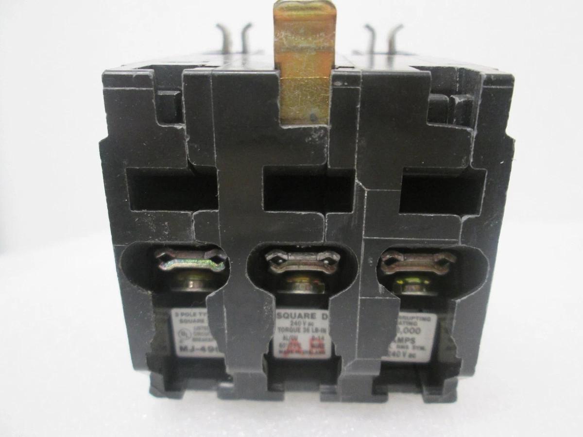 Square D, MJ-4907, Circuit Breaker, 3 Pole, 240V, 111-110, New