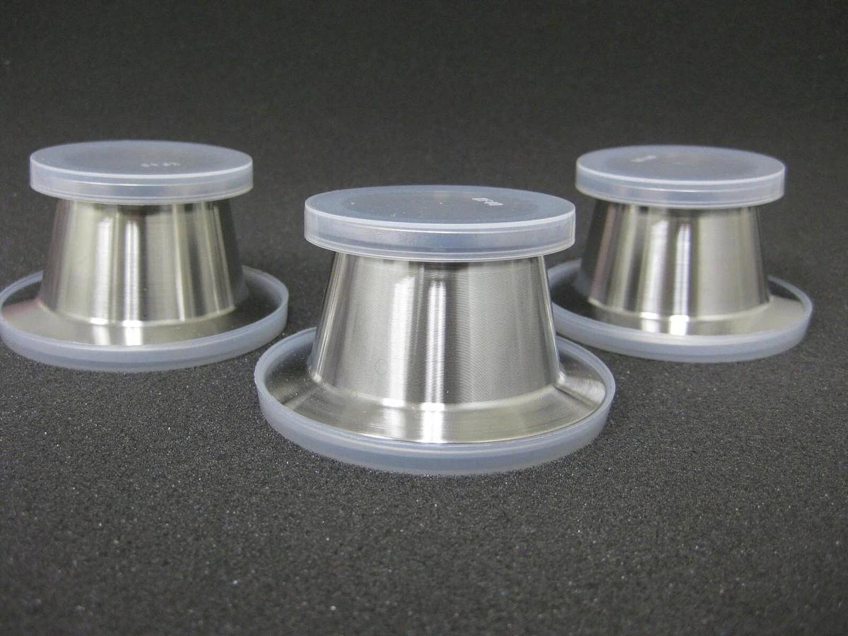 Stainless Steel Vacuum Tube Adapter NW40 to NW50, LOT of 3 NEW