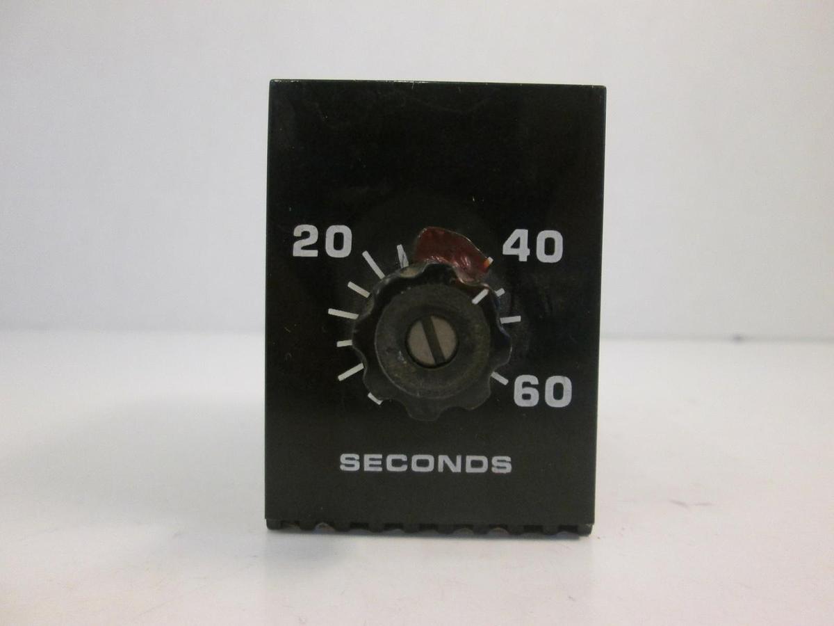 Used General Time Solid State Timer 2100 Series 0-60s, Used