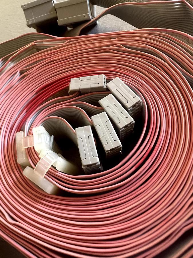 Used P/N 600157-09 Assy Flow Control Cable, Bundle total five.