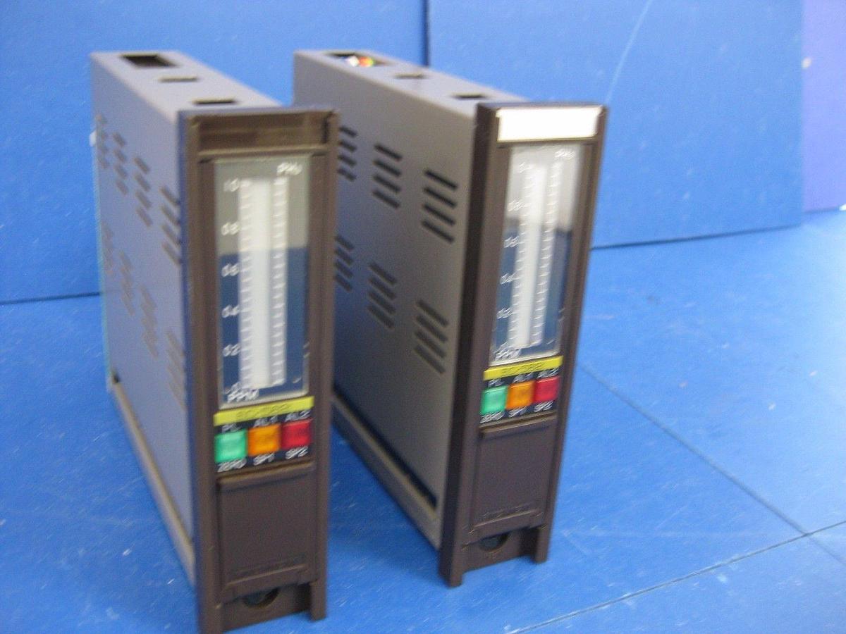 Used Riken Keiki Gas Indicator EC-582, 0 - 1 PPM, PH3, Lot of 2 Used