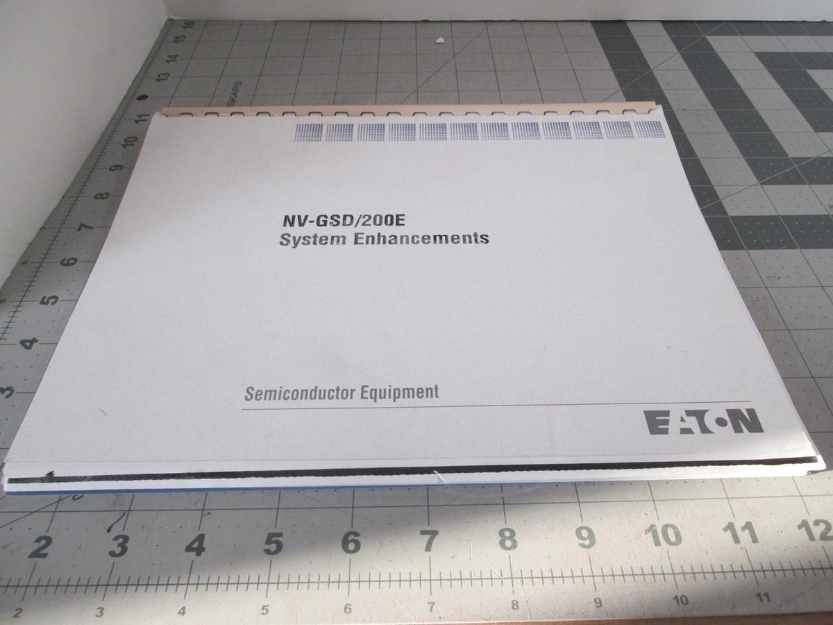 Used Eaton, NV-GSD,/200E, System Enhancements Manual, Used