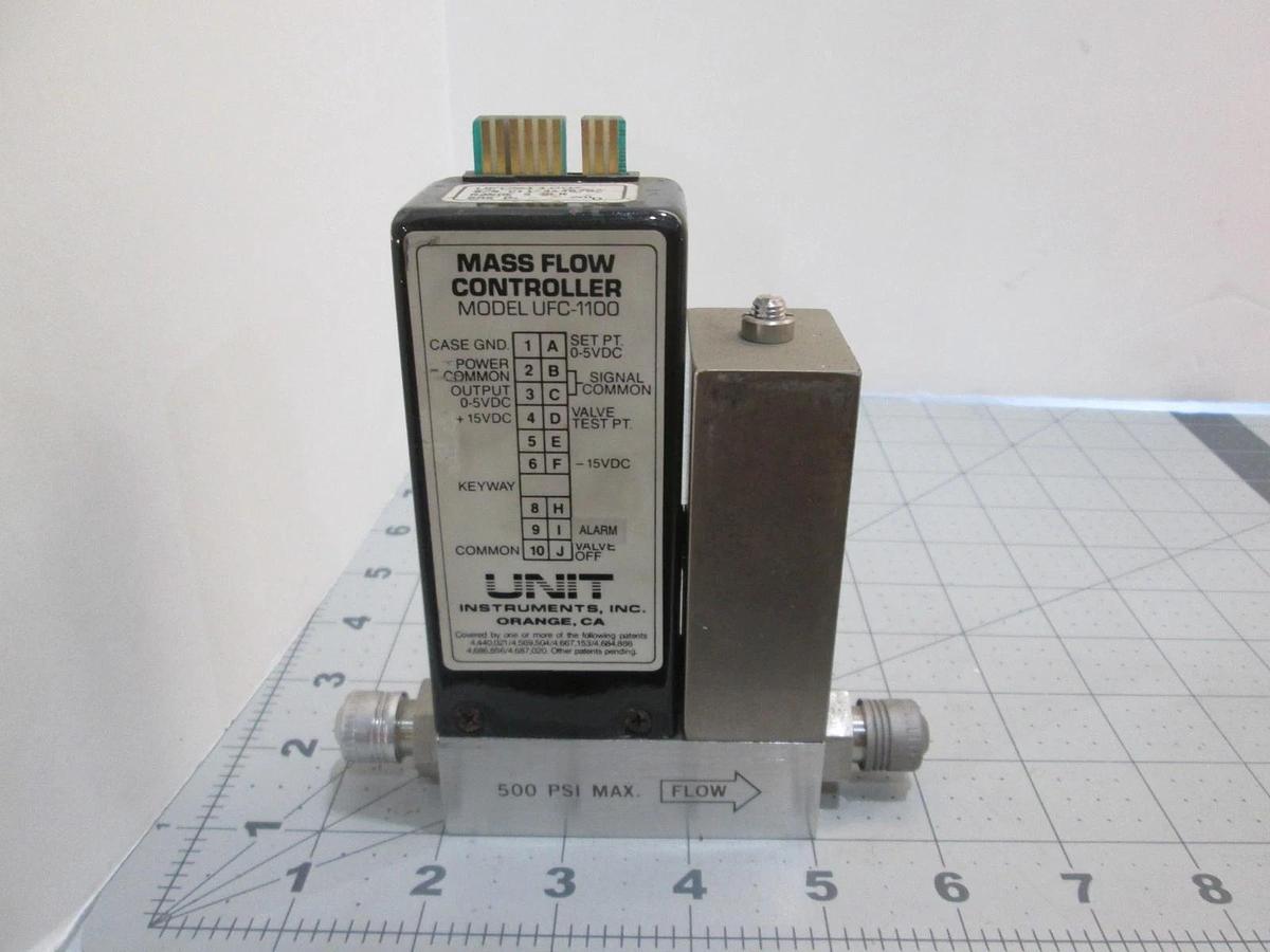 Used Unit, UFC-1100, O2, 5 SLM, Mass Flow Controller, Used