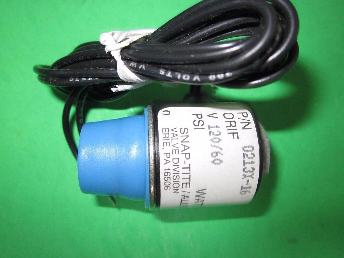 SNAP-TITE 0213X-16 SOLENOID VALVE, 7 WATTS - TOP ONLY
