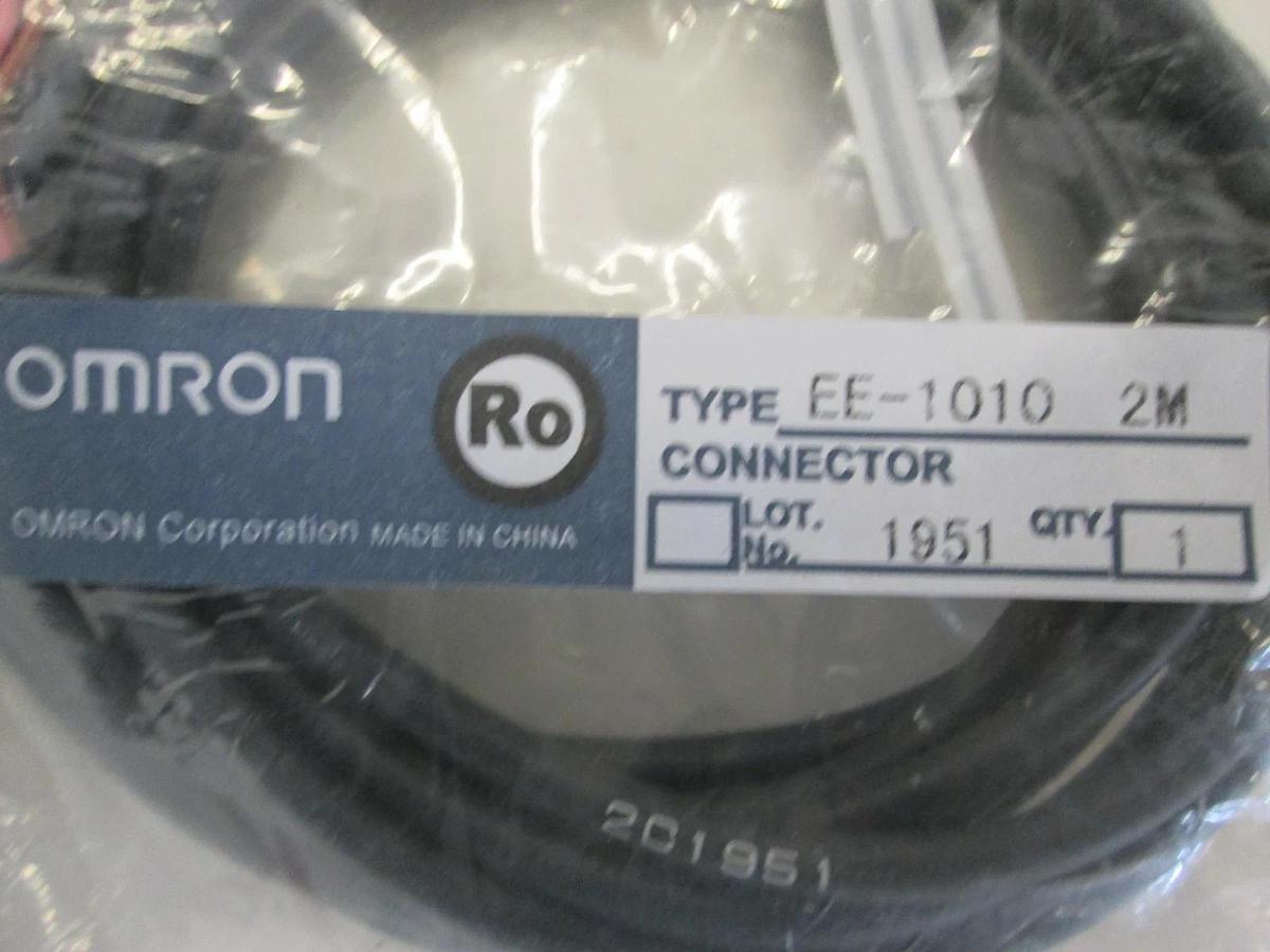 Omron, 2M Connector, EE-1010, New, Lot of 2