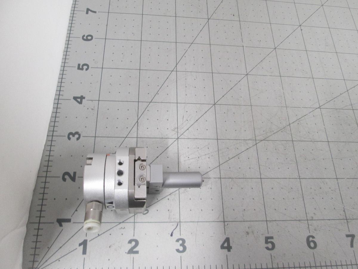 Used SMC, MHR2-10R, 2-Finger Rotary, Actuated Pneumatic Air Gripper, 10MM, Used