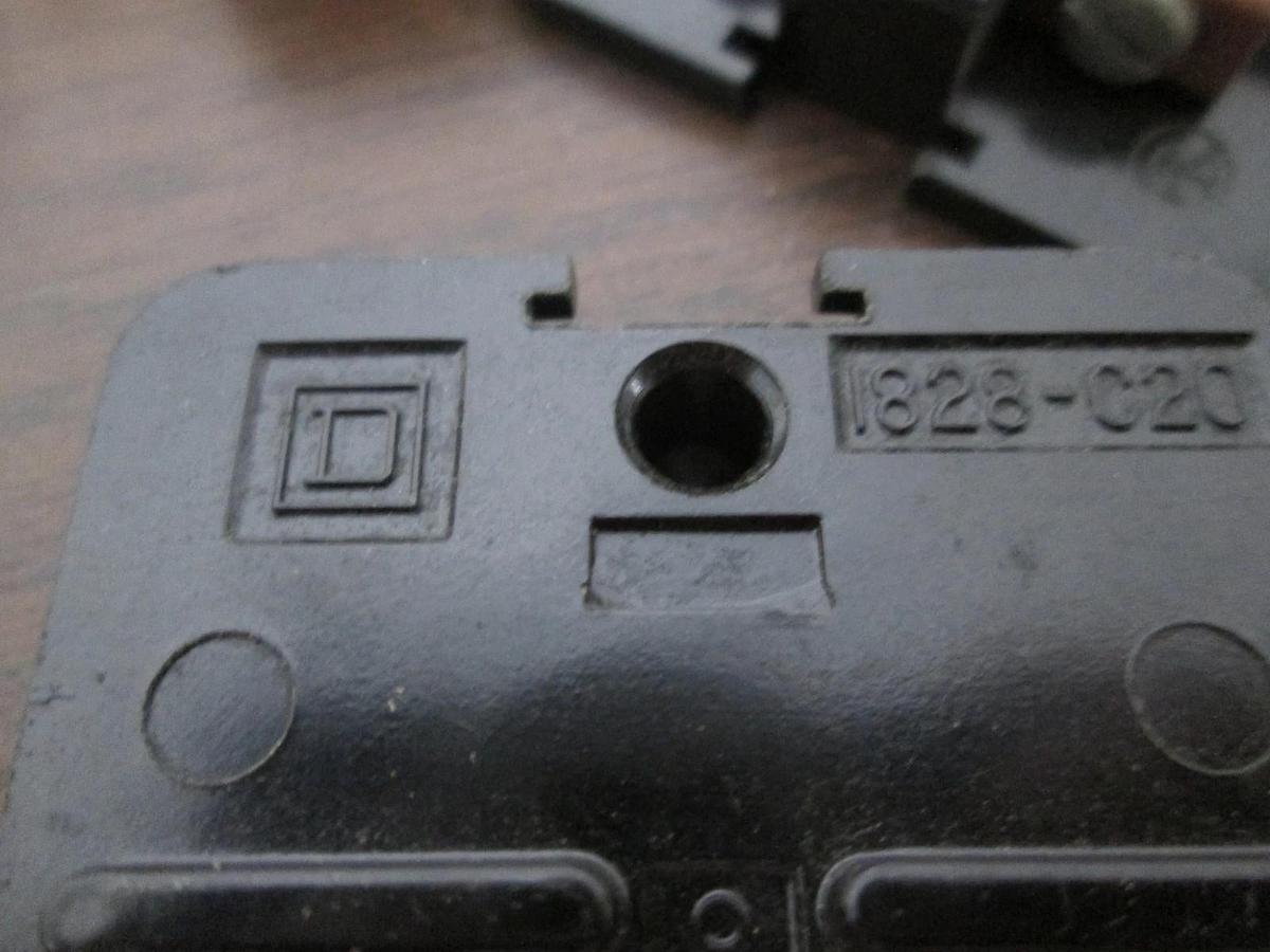 Used Square D, I828-C20, Terminal Block Strip, Used, Lot of 16