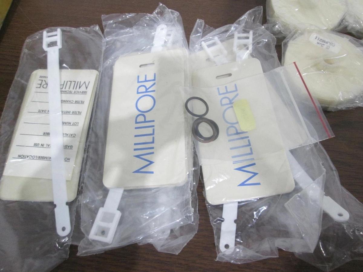 Millipore, WGFA04HP6, F-4 Filter, 1.0 UM, 0.1 UM, 0.2 UM, New, Lot of 9