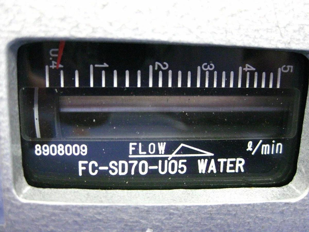 Used Tokyo Flow Checker Flow Meter FC-SD70-TR 0.4-5 Water, Used