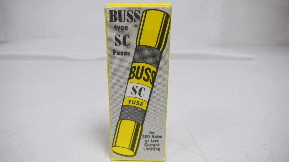 Fuses, Buss SC35 Current Limiting, lot of 5 fuses