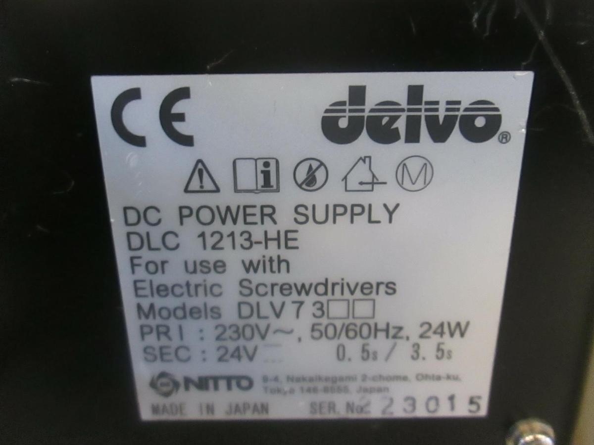 Used Delvo, Electric Screwdriver Controller, DLC1213-HE, Used