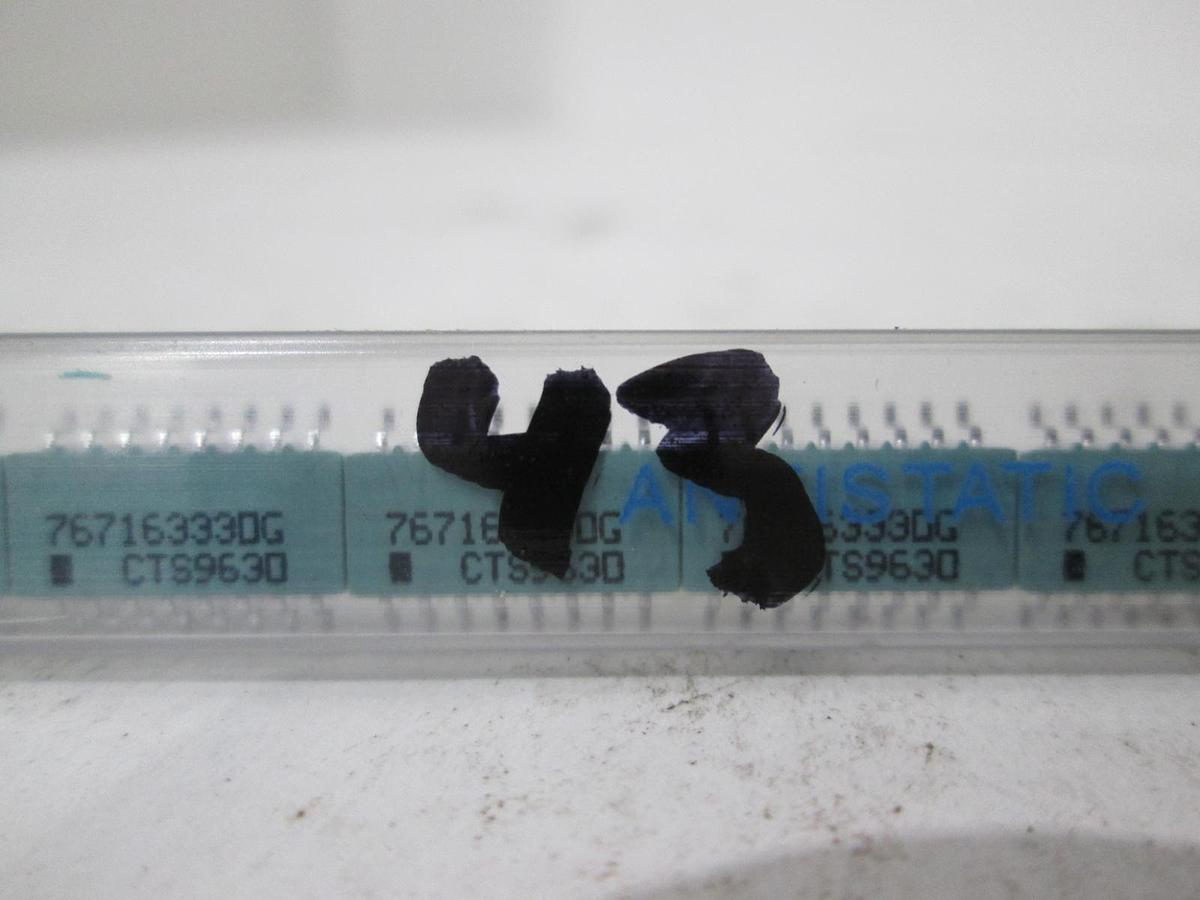 Used CTS9630, 76716333DG, Integrated Circuit, New, Lot of 43