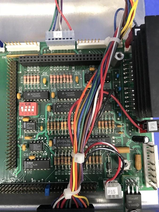 Used Asyst Technologies 3200-1048-01 APL Interface Board, PCB