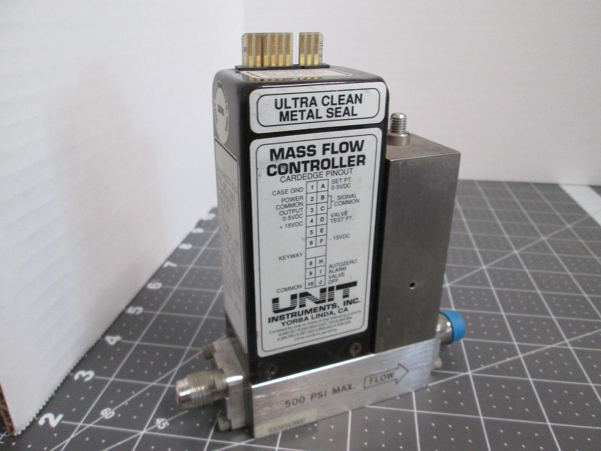 Used UNIT Instruments, UFC-1260a, 5 SLM N0 Nitric Oxide Mass Flow Controller
