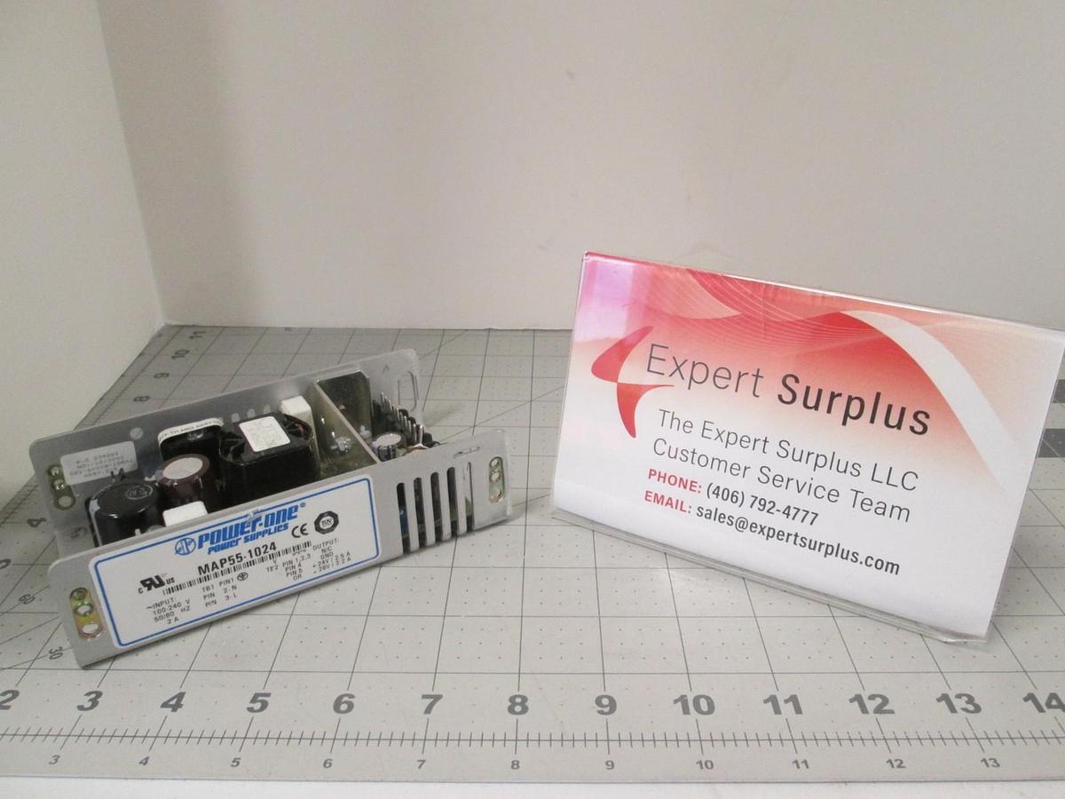 Used Power One, MAP55-1024, Power Supply, Used