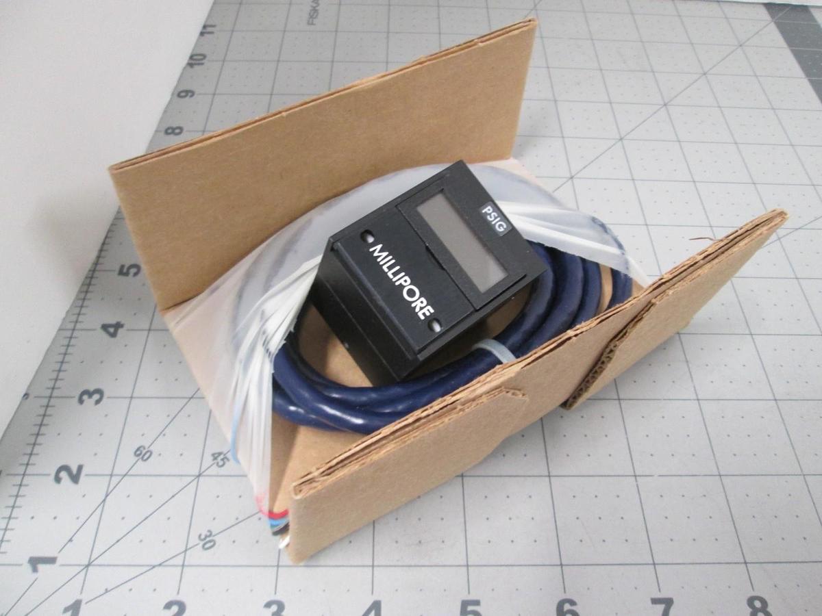 Used Millipore, LR051/LR052, Pressure Transducer Display, New
