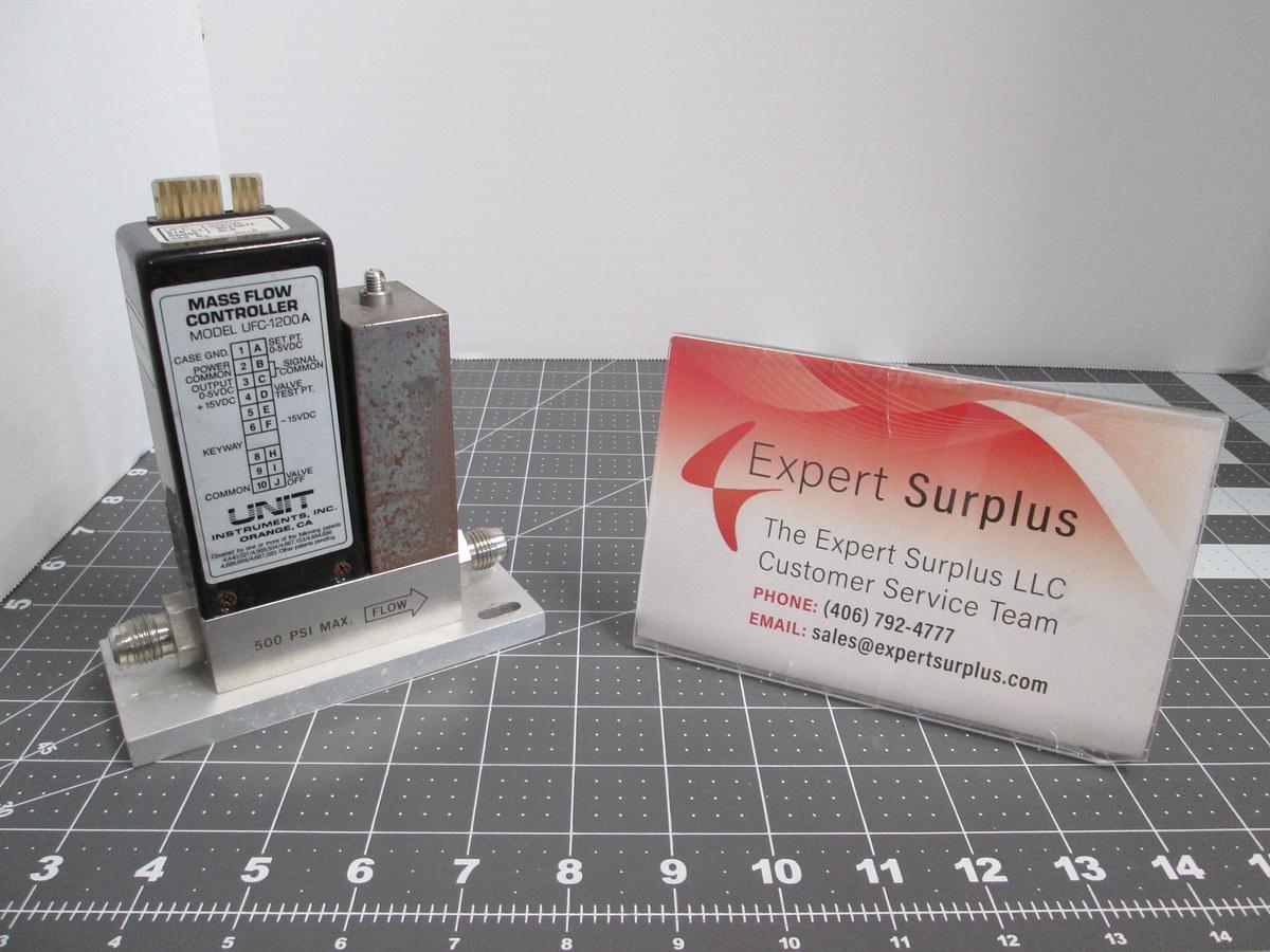 Used UNIT Instruments, UFC-1200A Mass Flow Controller N2 1 SLM MFC