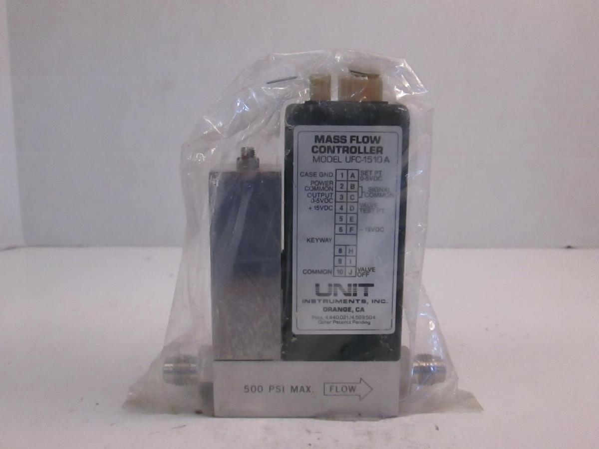Used Unit UFC-1510A Mass Flow Controller, Gas, AR, 5 SLPM