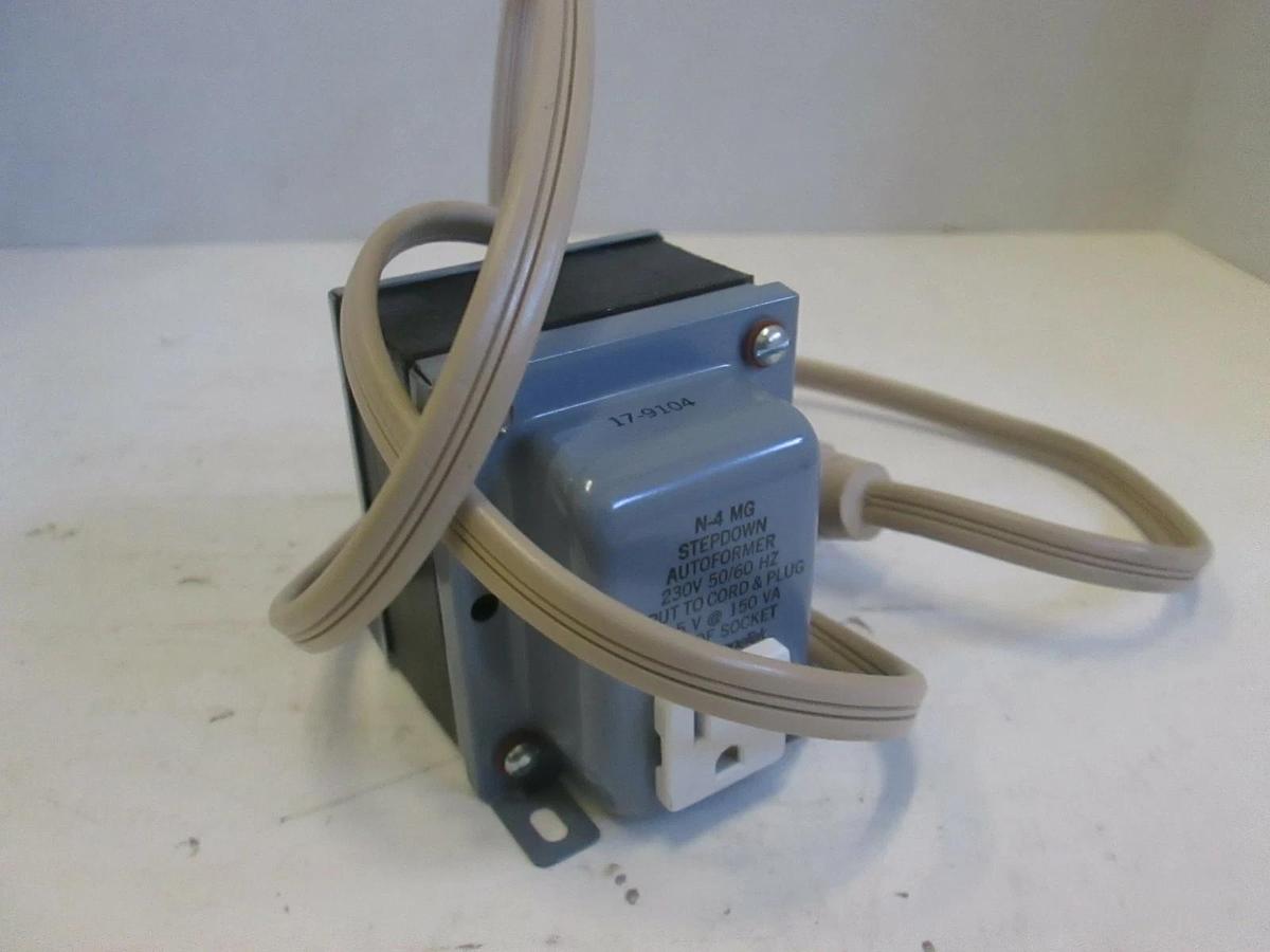 Used Magnetek, N-4 MG StepDown AutoFormer, 230V, 50/60Hz Input to Cord and Plug, Used