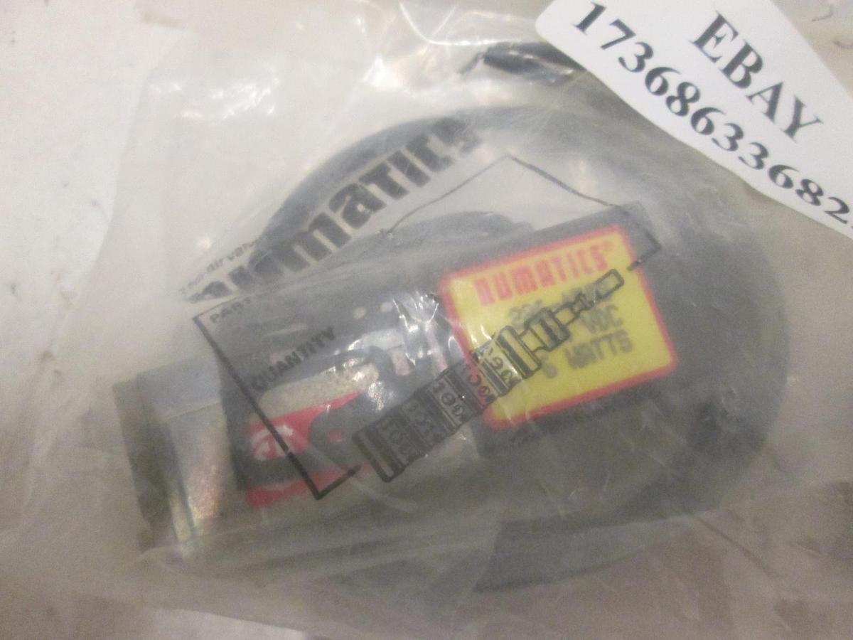 NUMATICS INC, 229-527A, SOLENOID VALVE W/FLOW CONTROL, New