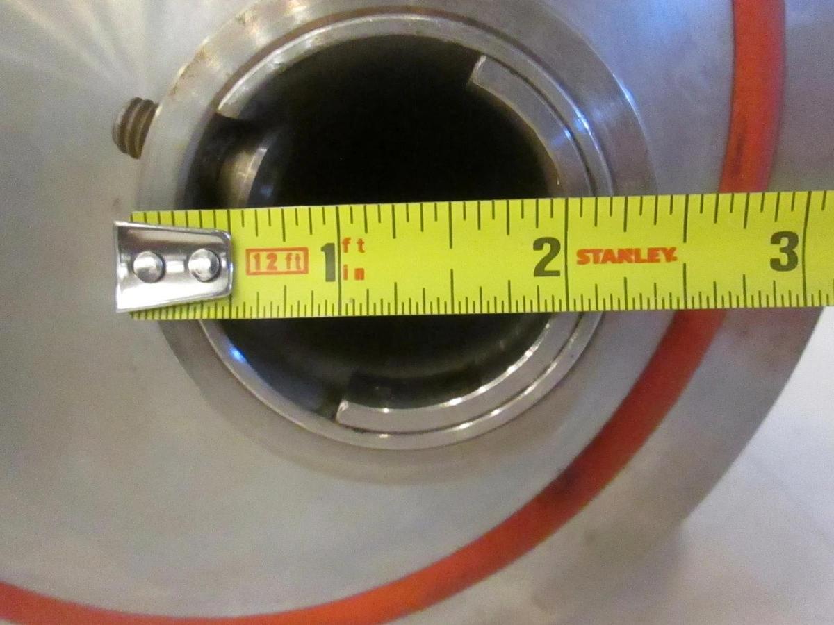 Used Cryco 100mm 1.25 sq Paddle Containment Tube and Door Closure Assy, Used