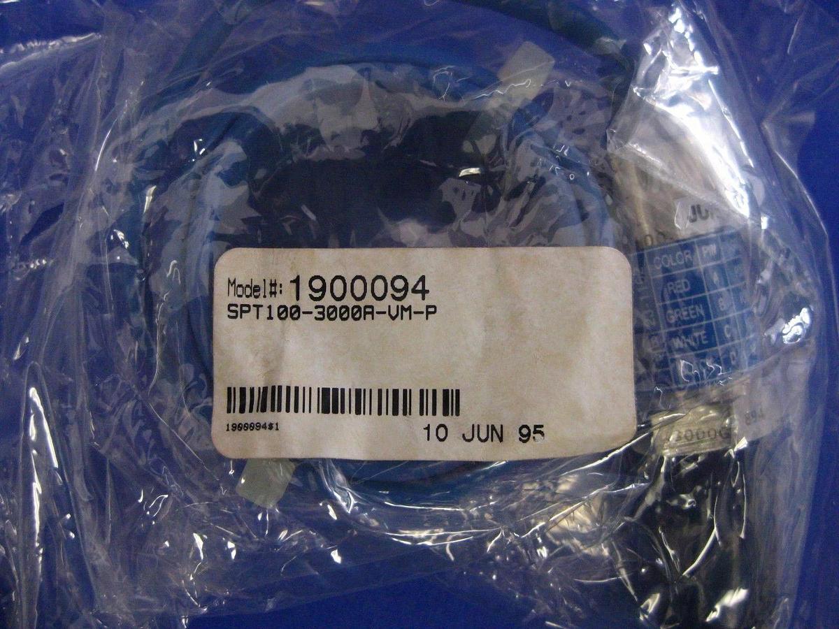 Used Span Instruments SPT100 Series Transducer, 3000 PSIG, 1/4" VCR, Lead Wires, NIB