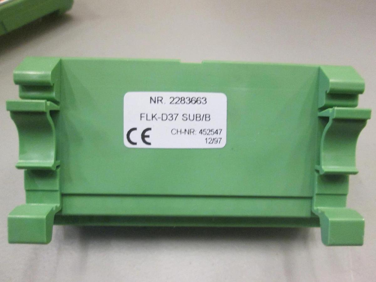 Phoenix Contact, Interface Module, FLK-D37 Sub/b, New, Lot of 3