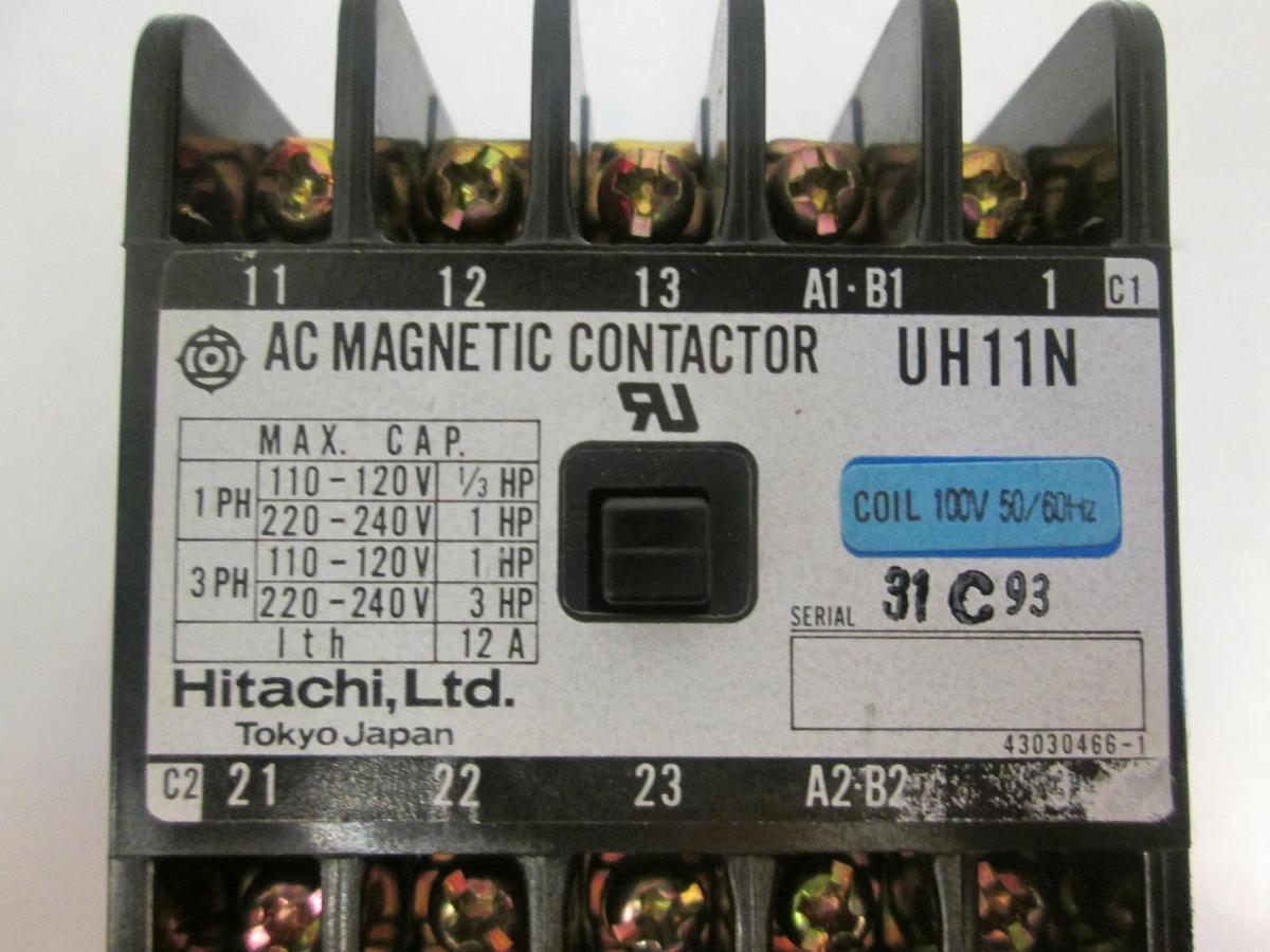 Used Hitachi UTR12-1E Magnetic Contactor