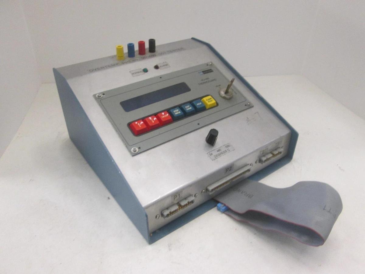 Used WJ 999 Watkins Johnson, 905099-001, Overtemp Tester w/ Key and Ribbon Cable, Use