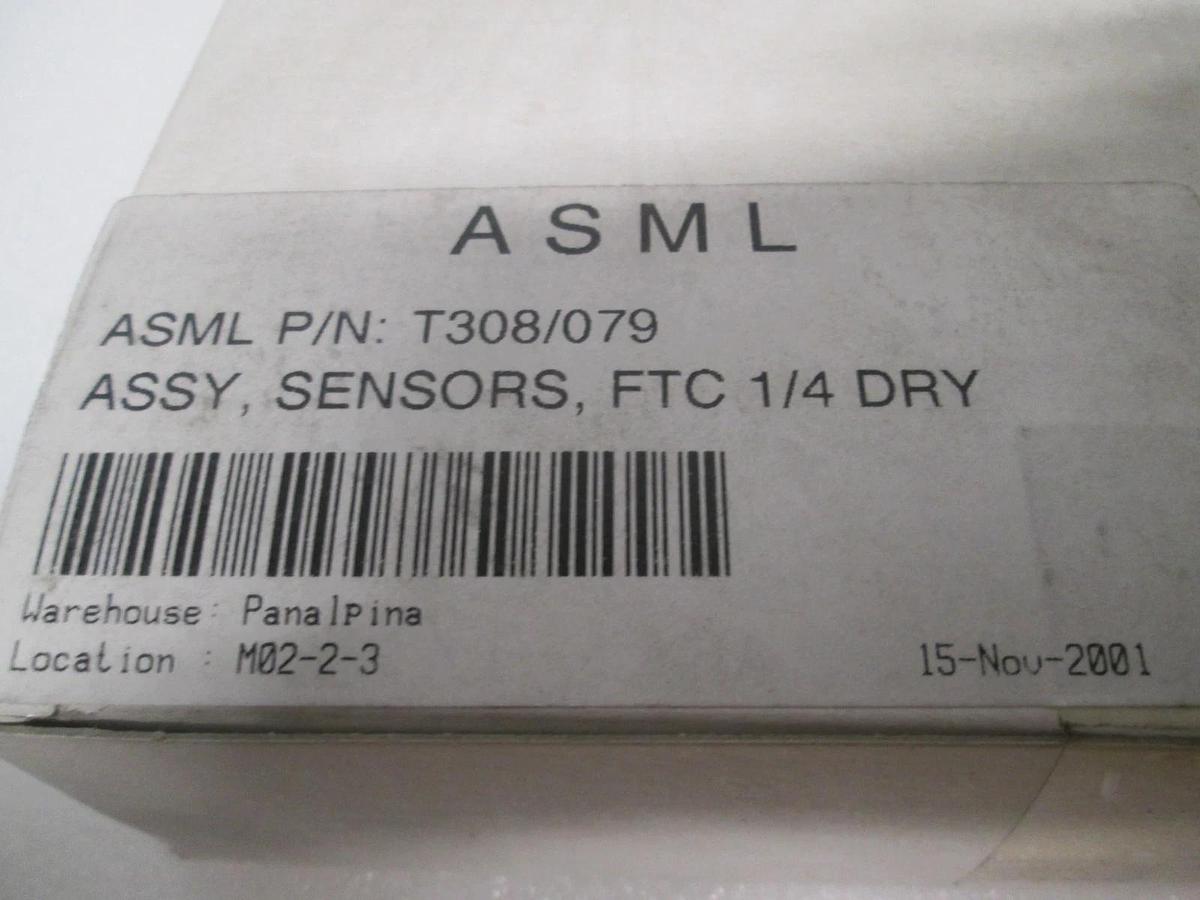 ASML, Assy, Sensors, FTC 1/4 Dry. New