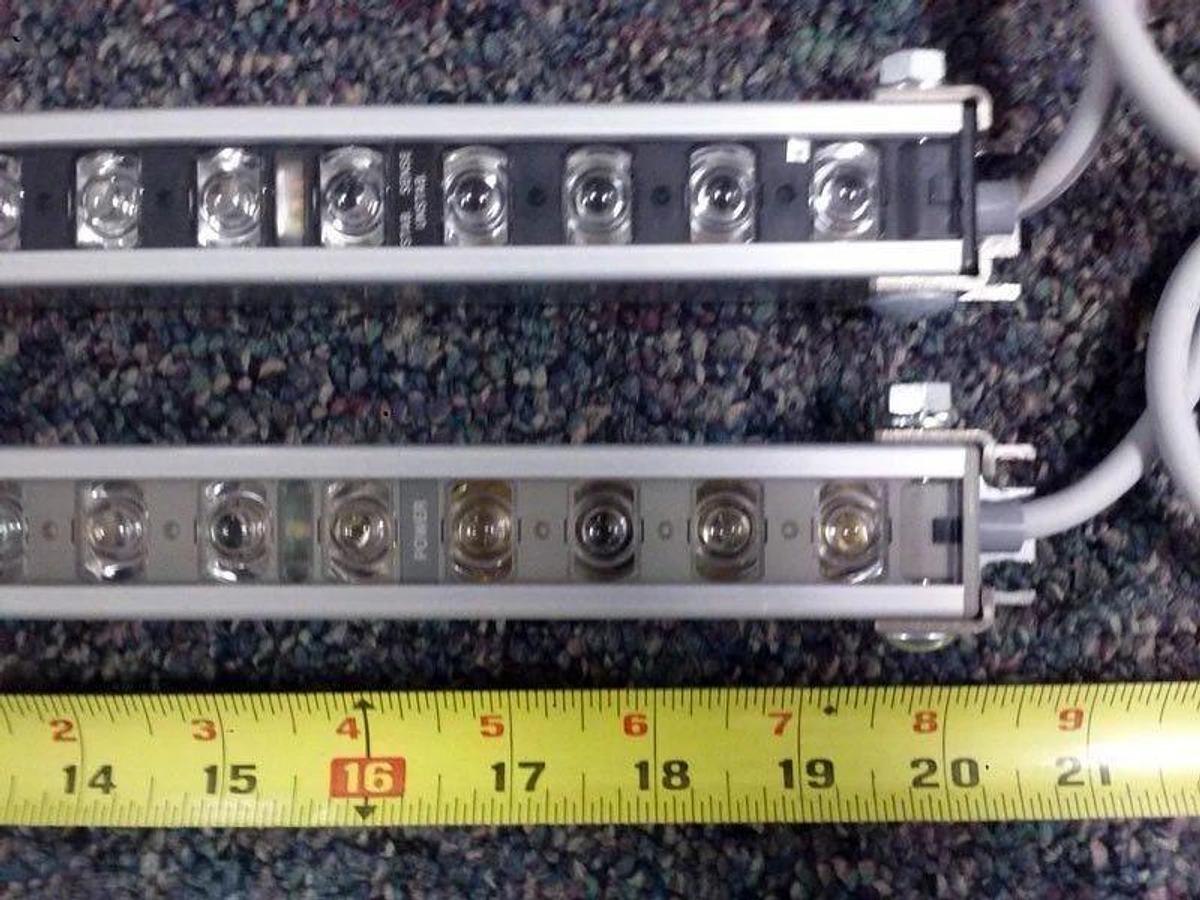 Used SUNX SF1-A24D & SF1A-24P Electric Safety Sensor System, Emitter/Receiver, Used