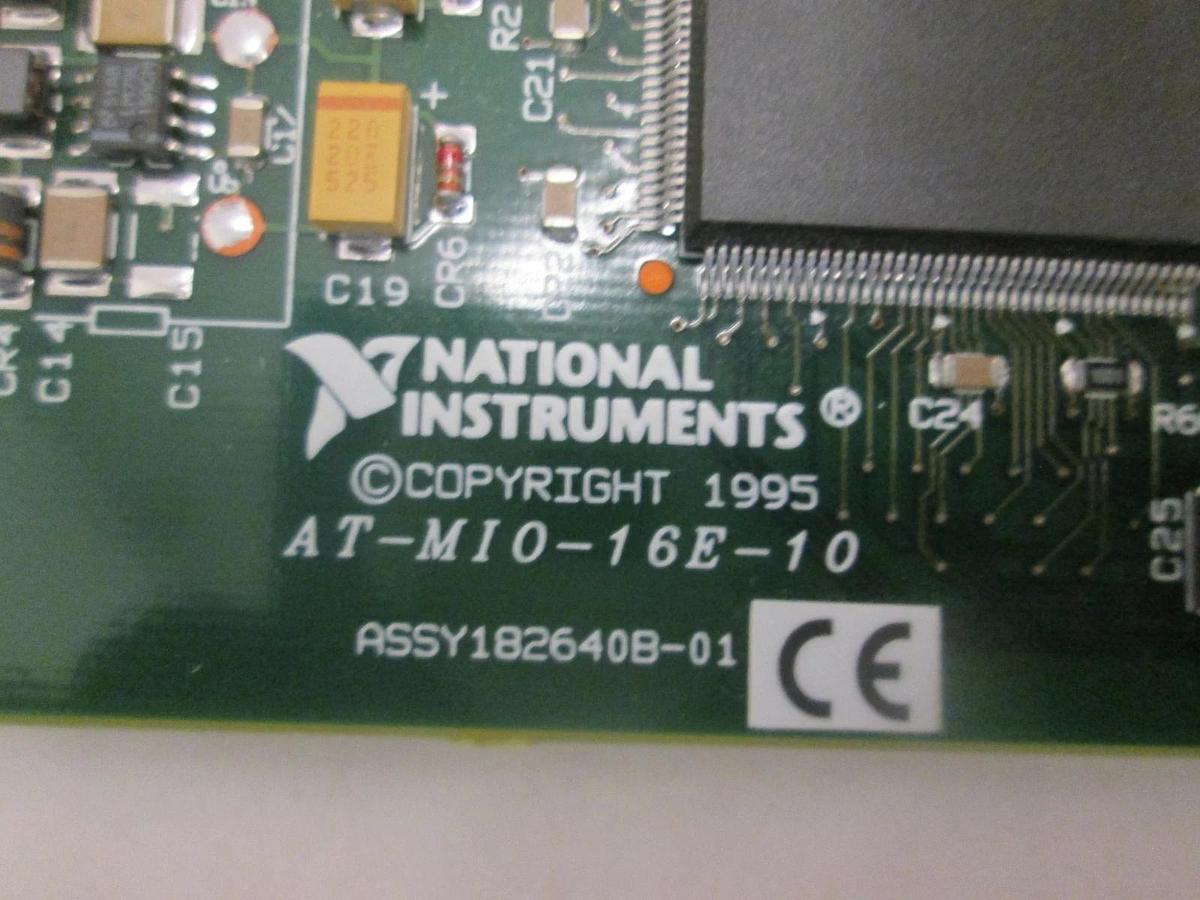 Used National Instruments, AT-MIO-16E-10, Multifunction DAQ Card, Used