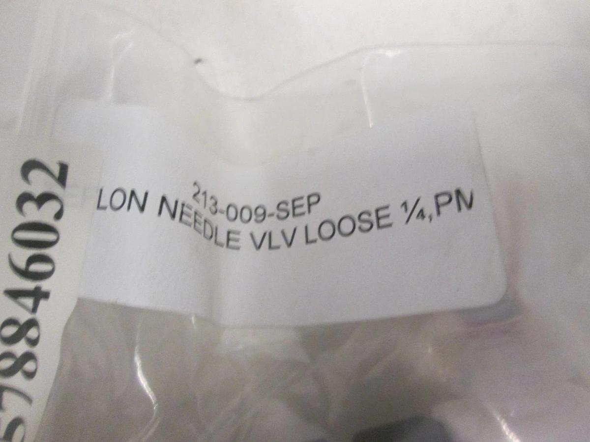 Mace, 910 214 1, TEFLON NEEDLE VLV LOOSE 1/4 PM, New, Lot of 2