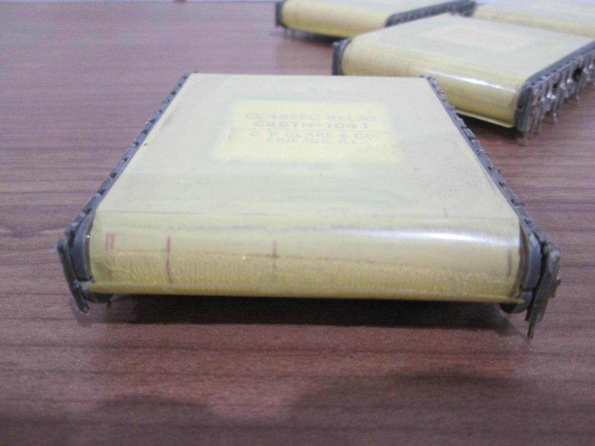 Used C.P. Clare & Co., CR8TN-1041, Clareed Relay, Used, Lot of 4