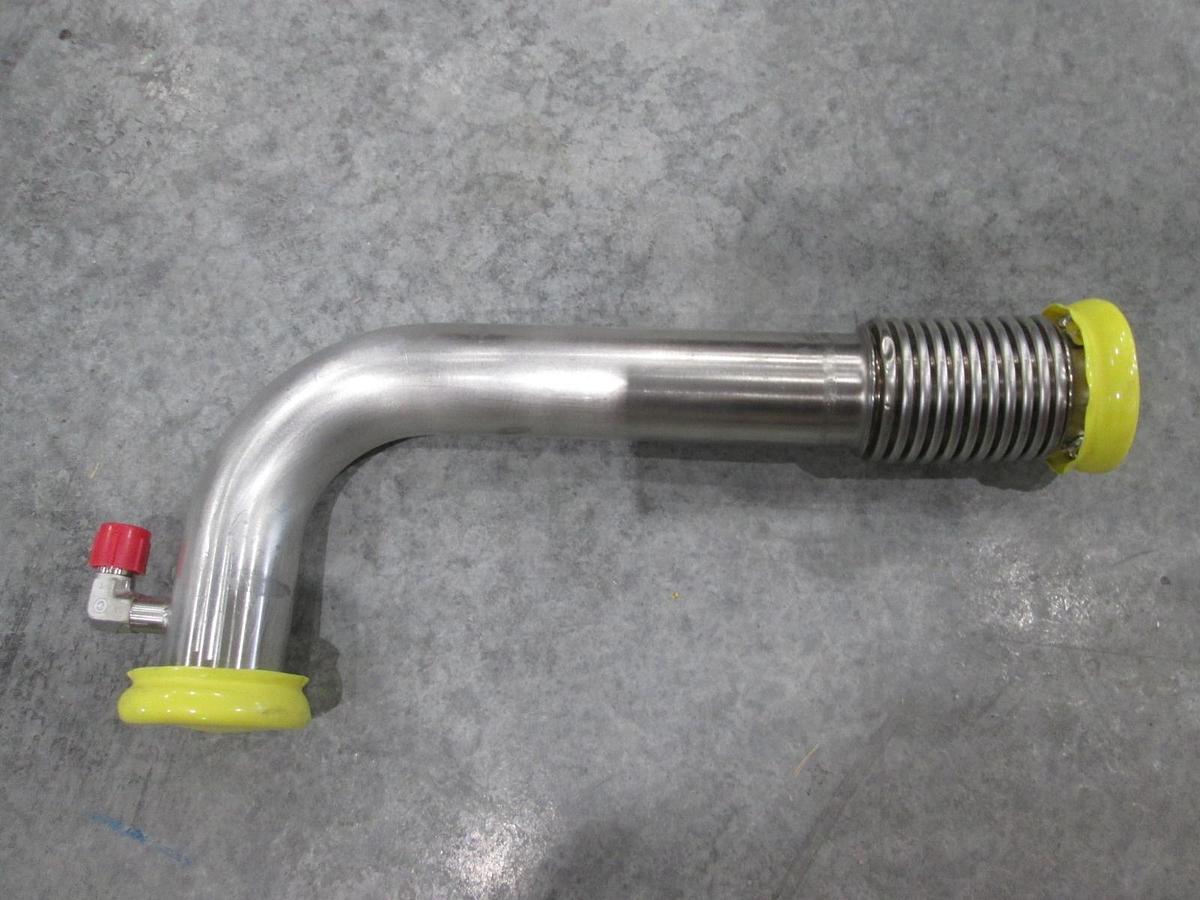 Used AMAT, 12" Bellows Weldment Pipe, Used