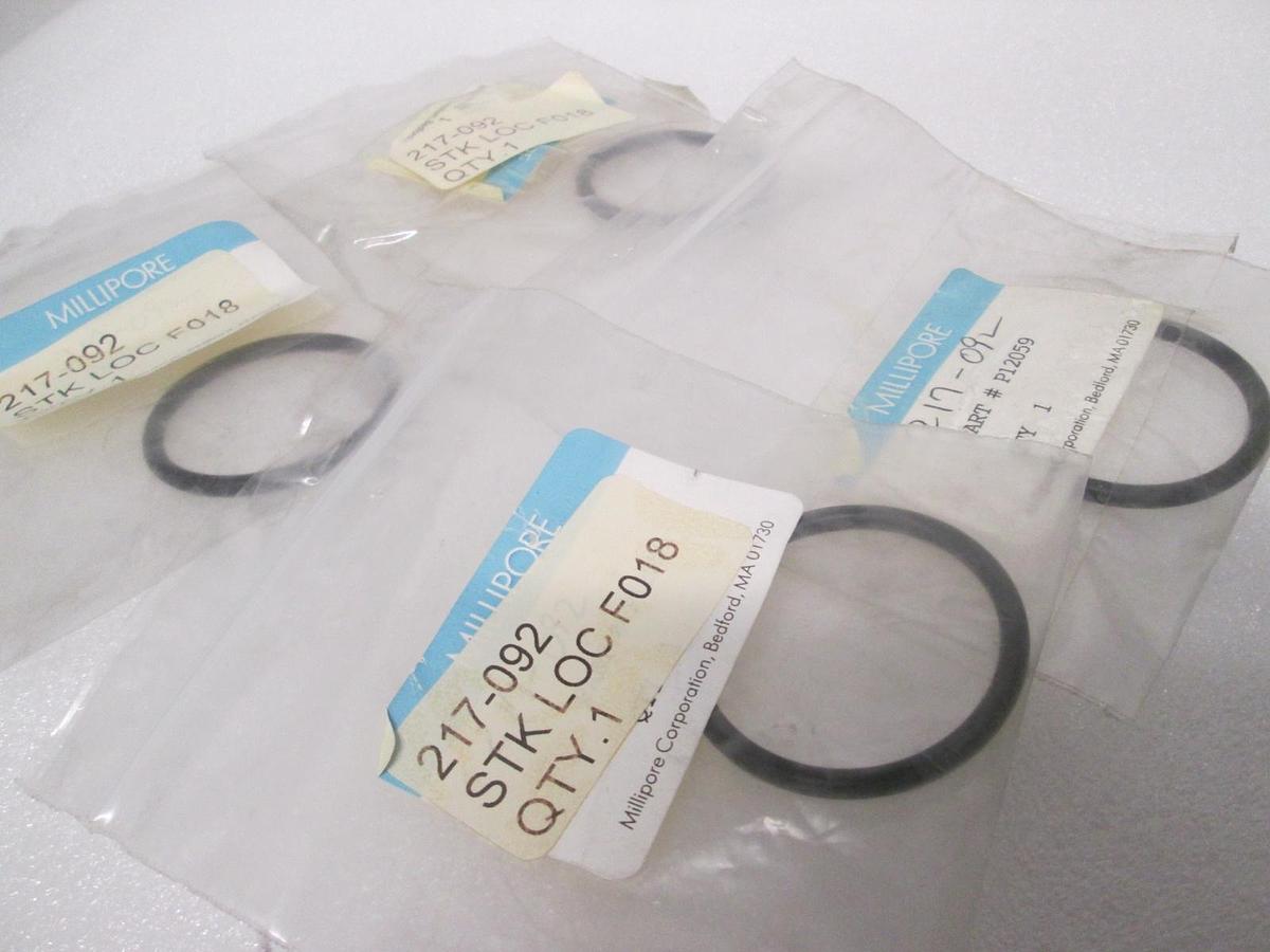 Millipore, O-Ring, P12059, 217-092, New, Lot of 4