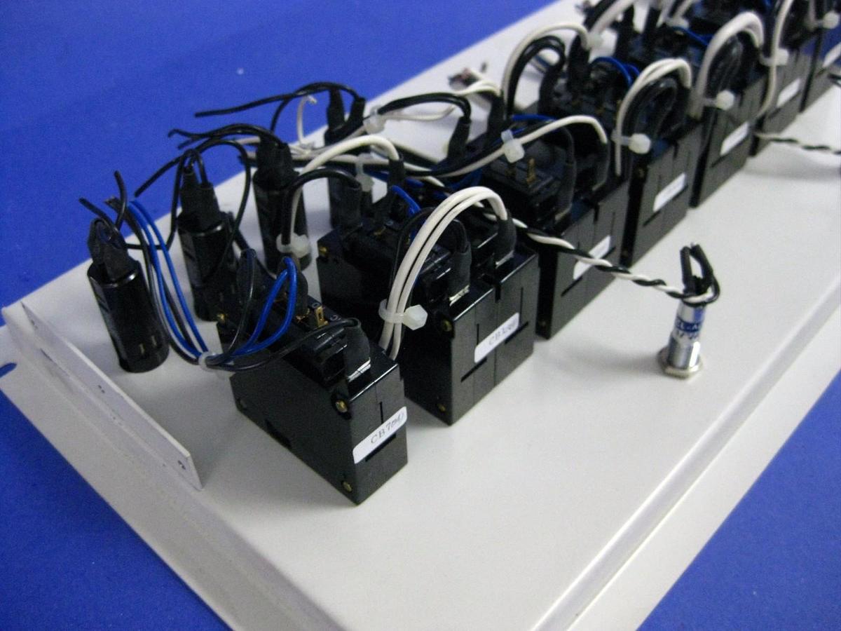 Used TEL (Tokyo Electron Ltd) AC100V Power Unit- Front Panel Only