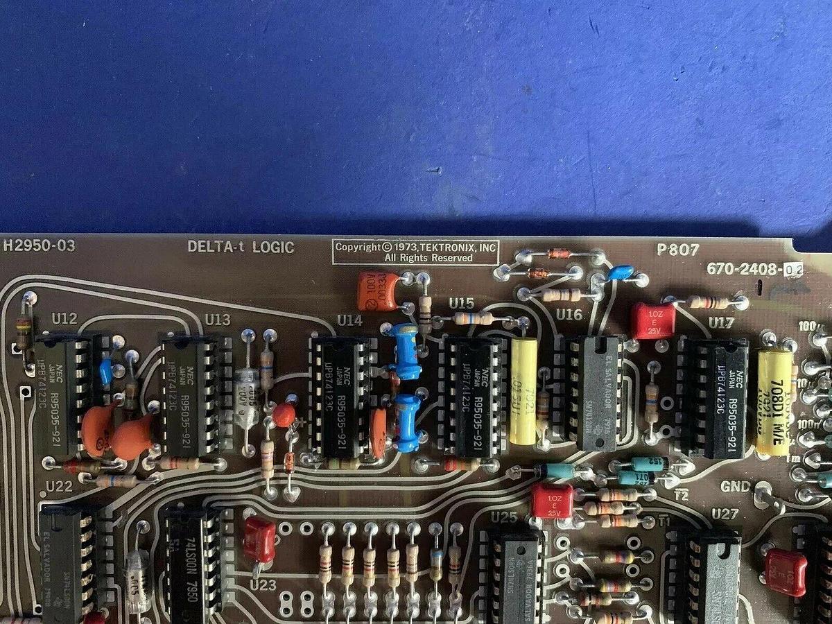 Used Tektronix 670-2408-02 Delta-t Logic PCB, Used