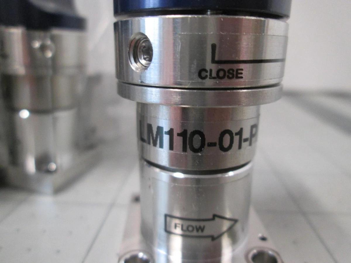 Sterling Valve, LM110-01-PFA, Series 110 Pneumatic Valve, New, Lot of 9