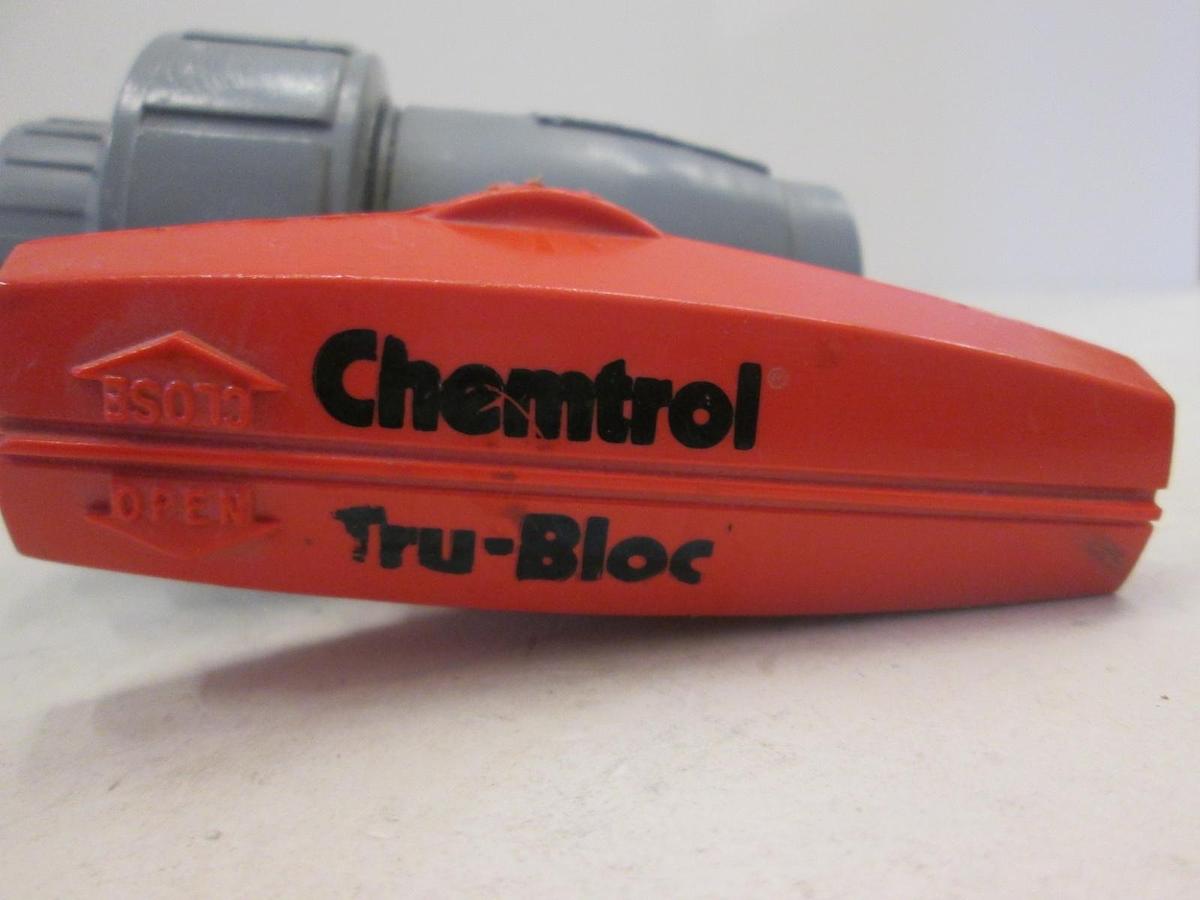 Used Chemtrol, 3/4" Nibco Tru-Bloc Single Union Valve, Used