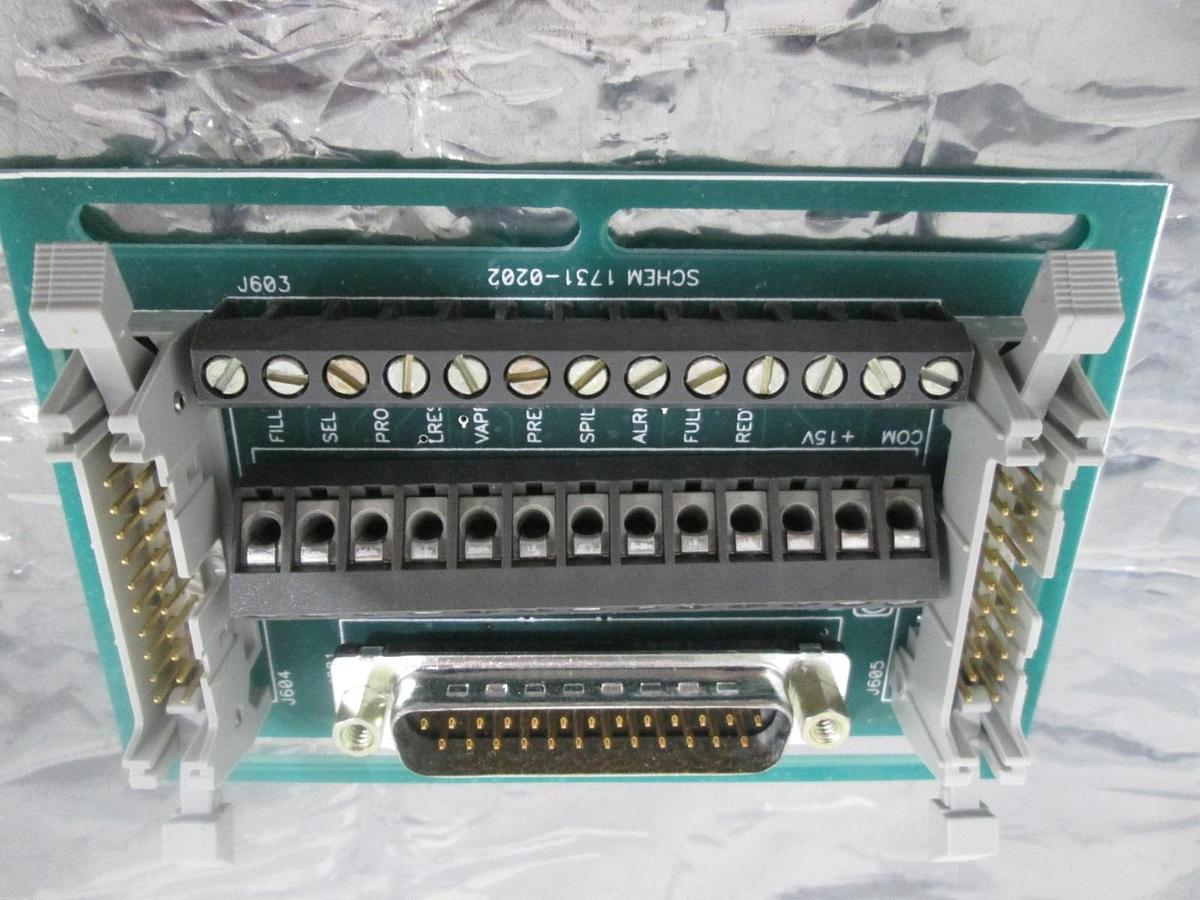 Used Schumacher, 1730-0202, Breakout Transfill PCB Assy, Used