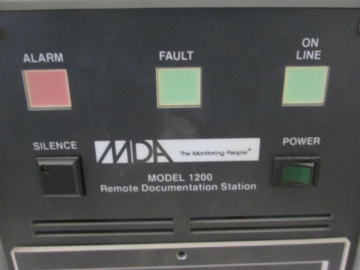 Used MDA Scientific, Remote Documentation Station, Model 1200, Used