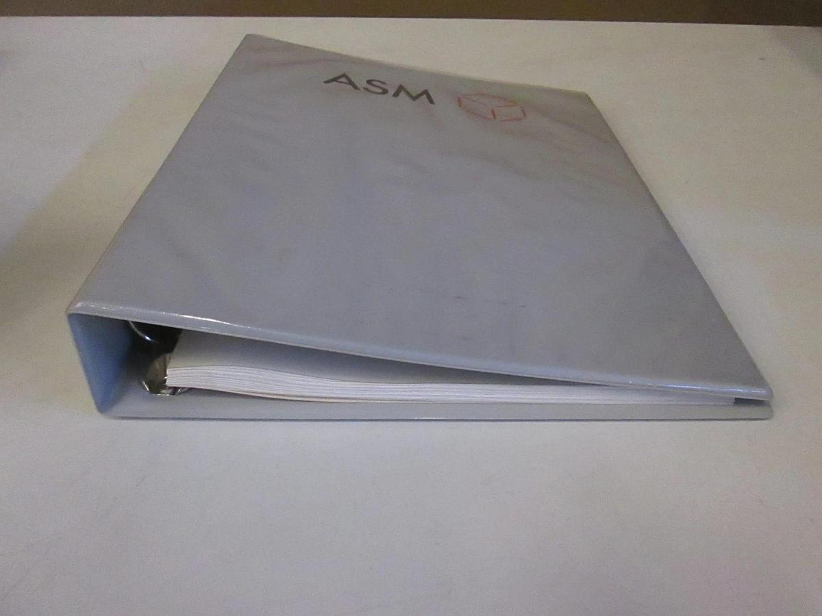 Used ASM Flat Panel Display Model 287 Operating Manual, Used