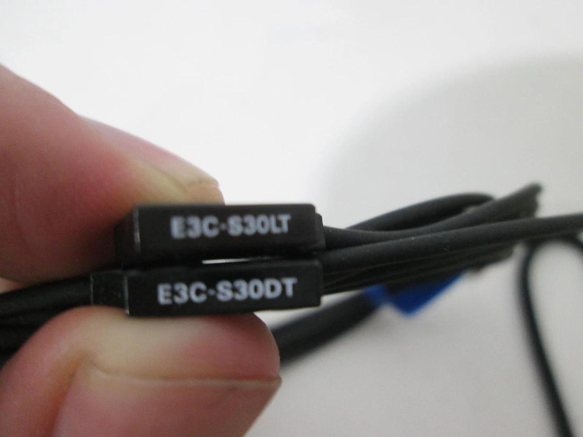 Omron, E3C-S30LT and E3C-S30DT, Photoelectric Switch, 2M, New, Lot of 2