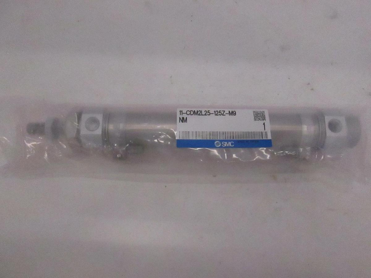 SMC, Round Body Cylinder, 11-CDM2L25-125Z-M9NM, New