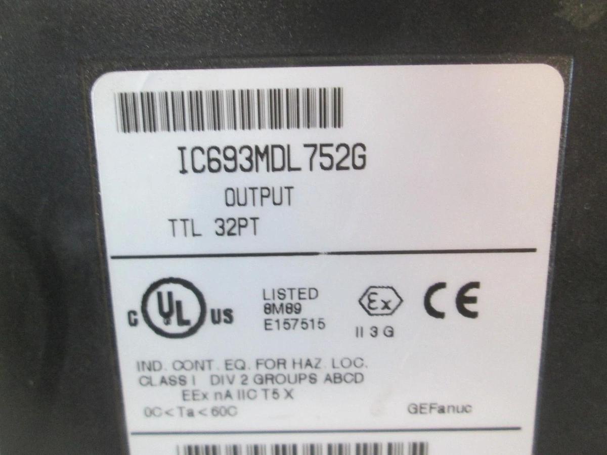 Used GE Fanuc, IC693MDL752G, Output TTL 32PT, Controller, Used