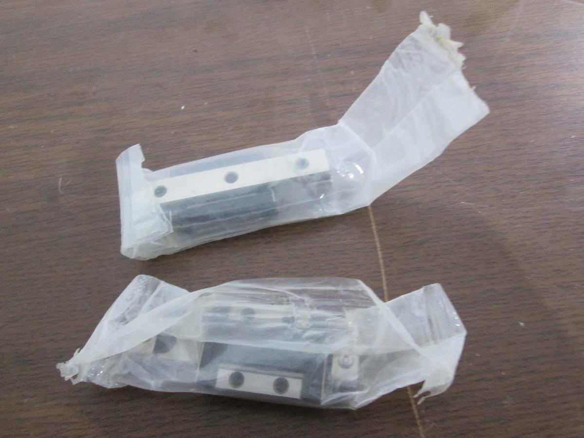 Used THK, RSR9ZM, Linear Guide Rail, New, Lot of 2