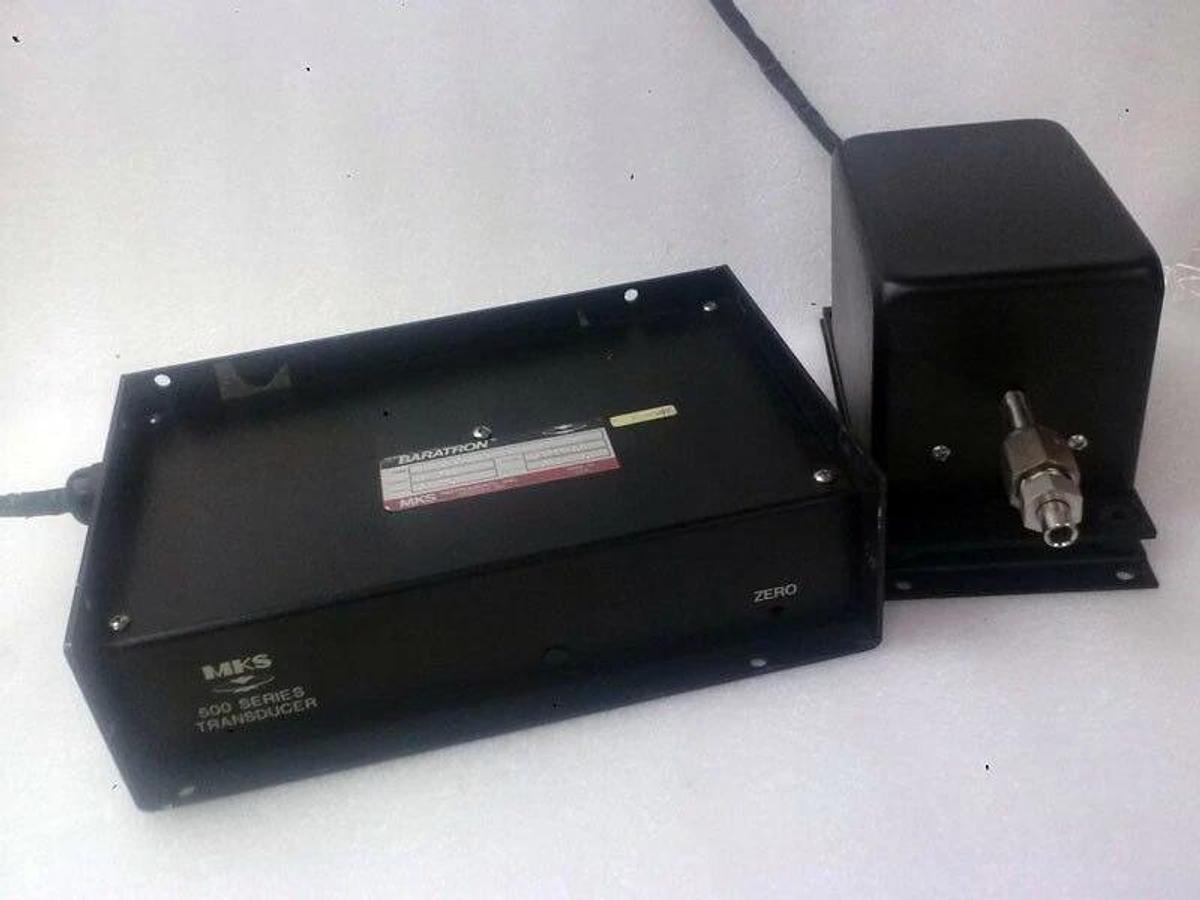 Used MKS Baratron 500 Series Transducer 503AA-00001 30VDC 1Torr, Used