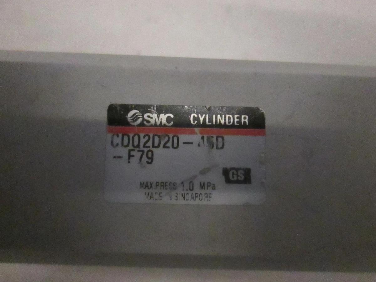 Used SMC, Compact Cylinder, CDQ2D20-45D-F79, Used